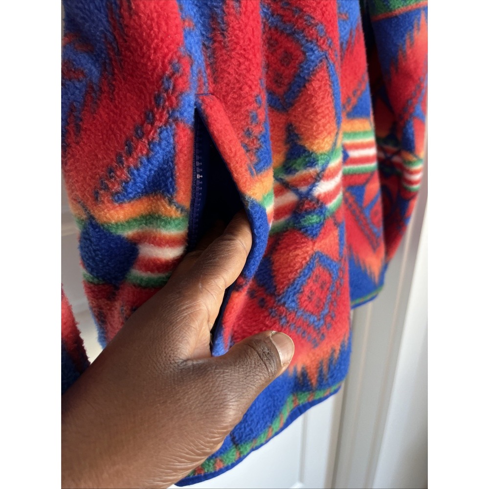 Polo Ralph Lauren Men Colorful Aztec Southwestern Beacon Fleece Sweatshirt M - Picture 10 of 16